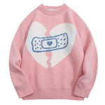 broken heart sweater boogzel apparel
