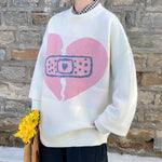 broken heart sweater boogzel apparel