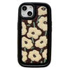 brown flowers fuzzy iphone case boogzel apparel