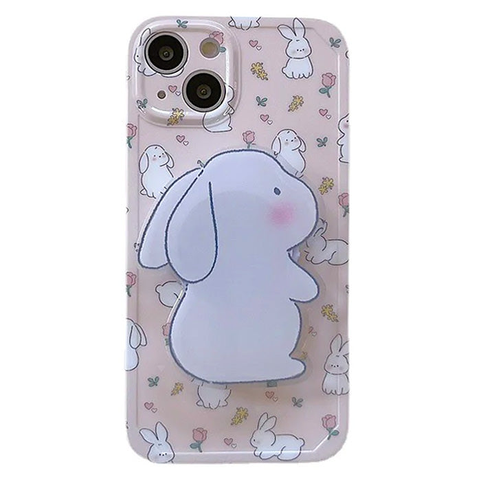 bunny aesthetic phone case boogzel apparel