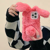 bunny ears furry iphone case boogzel apparel