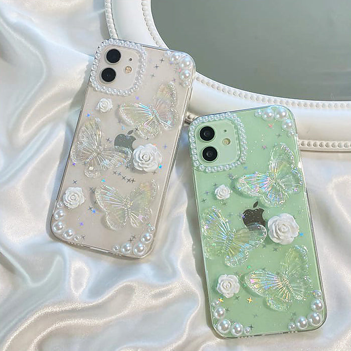 butterfly clear iphone case boogzel apparel