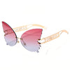 butterfly shape sunglasses boogzel apparel