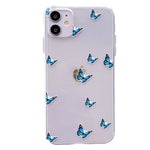 butterfly transparent iphone case boogzel apparel