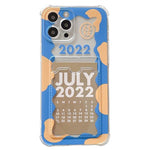 calendar card iphone case boogzel apparel