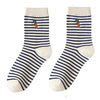 carrot striped socks boogzel apparel