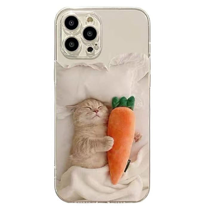 cat carrot iphone case boogzel apparel