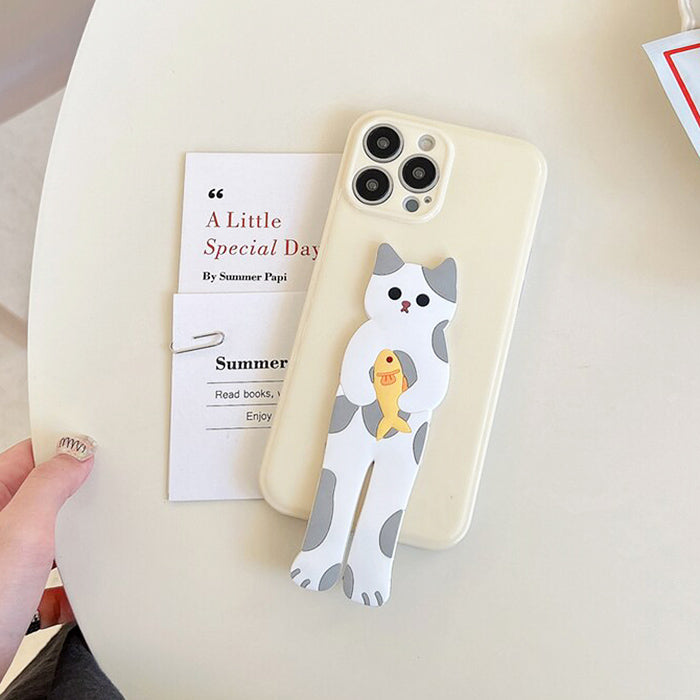 aesthetic cat iphone case boogzel apparel