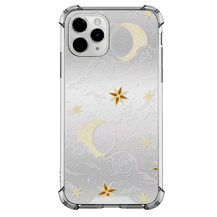 celestial moon iphone case boogzel apparel