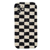 checkered fluffy iphone case boogzel apparel
