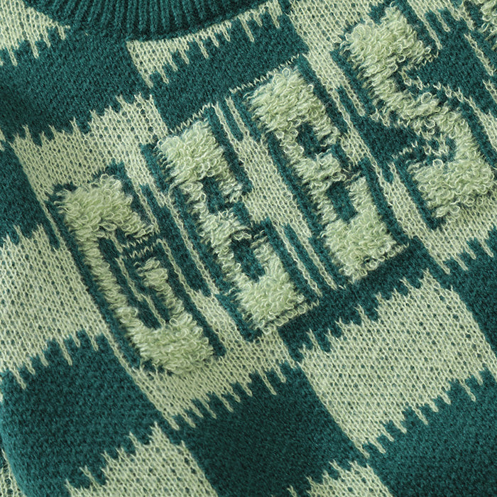 checkered sweater boogzel apparel