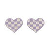 heart lavender earrings boogzel apparel