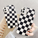 checker plaid iphone case boogzel apparel