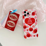 cherry beaded iphone case boogzel apparel