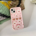 cherry bear iphone case boogzel apparel