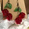 Cherry Skulls Earrings boogzel apparel