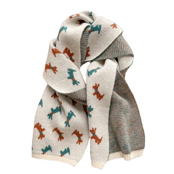 christmas knit scarf boogzel apparel