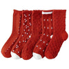 christmas red socks boogzel apparel