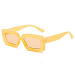 yellow rectangle sunglasses boogzel apparel