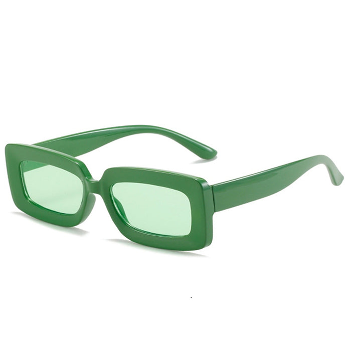 green rectangle sunglasses boogzel apparel