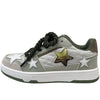 Grey Clear Star Sneakers - boogzel clothing