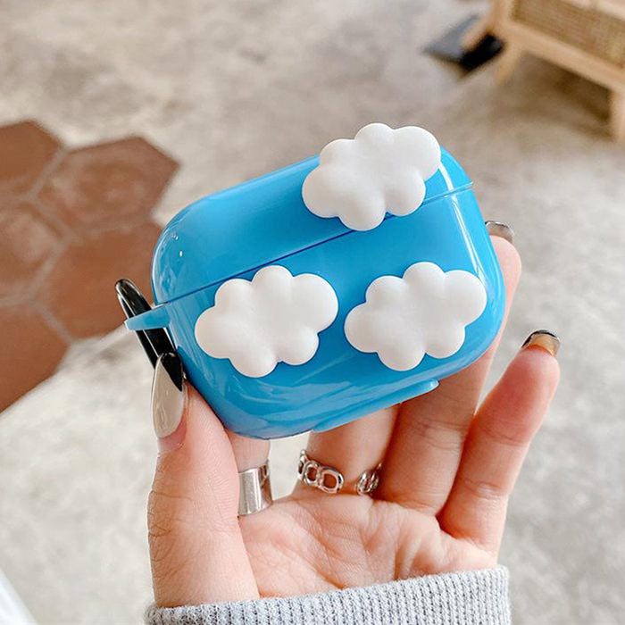 cloud 3D airpods case boogzel apparel