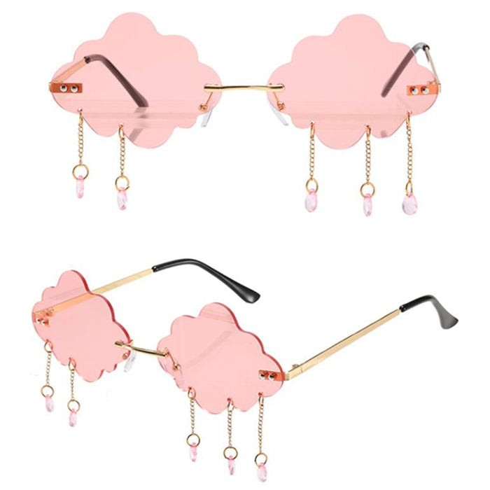 pink cloud glasses boogzel apparel