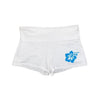 Coconut Girl Aesthetic Micro Shorts with Hibiscus Flower - boogzel clothing