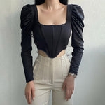aesthetic corset top boogzel apparel