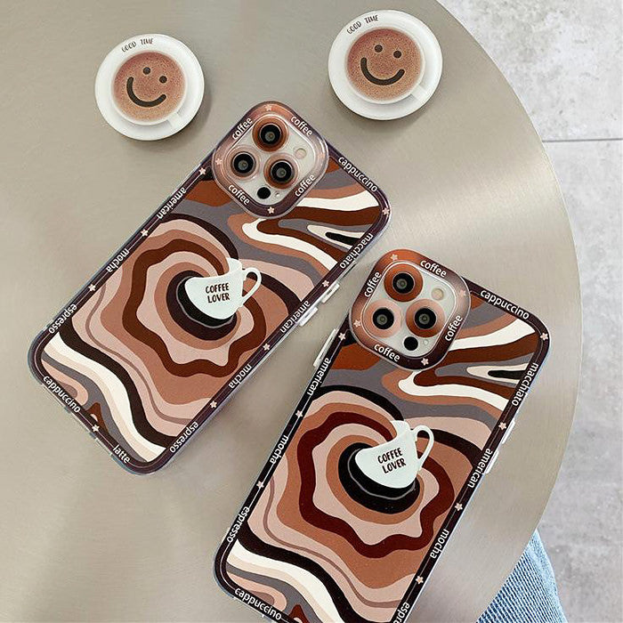 coffee brown iphone case boogzel apparel