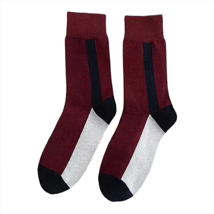 burgundy socks boogzel apparel