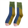 color block aesthetic socks boogzel apparel