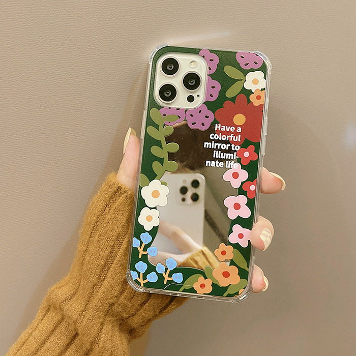 aesthetic floral iphone case boogzel apparel