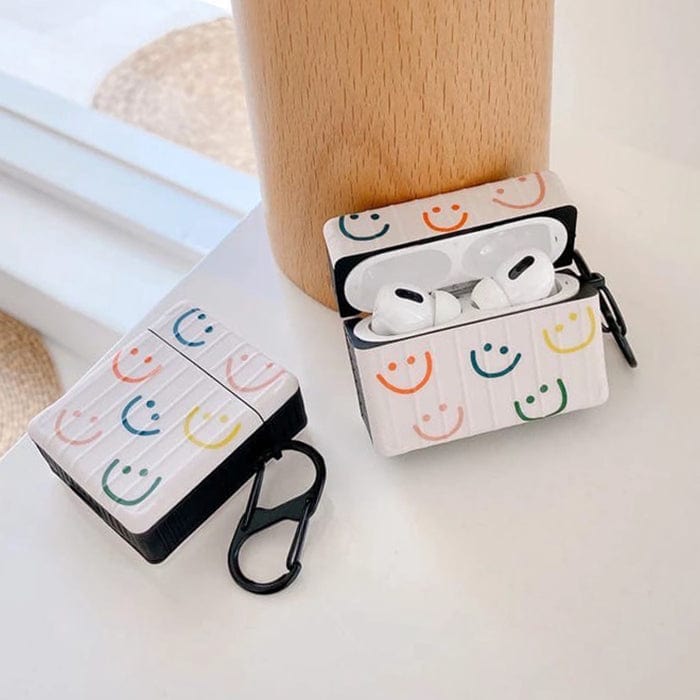 smile airpods case boogzel apparel