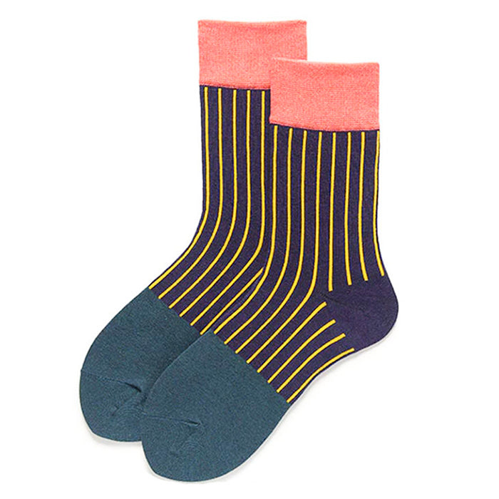 contrast stripes socks boogzel apparel