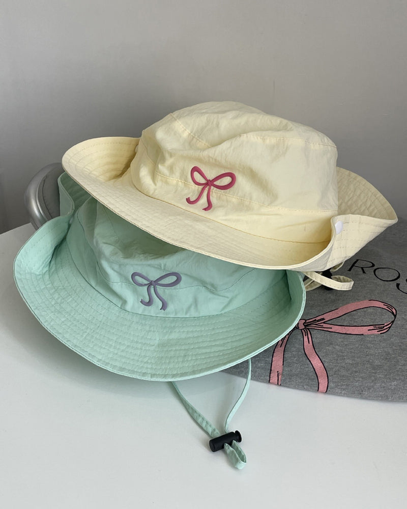 Coquette Aesthetic Bow Fisherman Hat - boogzel clothing