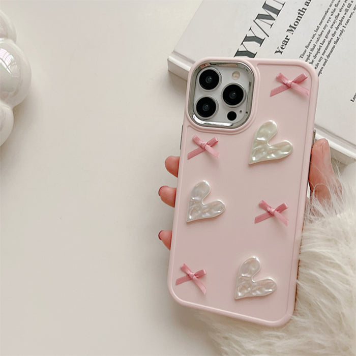 coquette aesthetic bow iphone case boogzel clothing