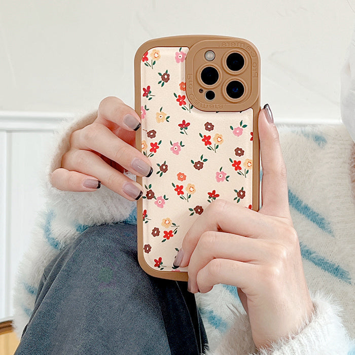 cottagecore floral iphone case boogzel apparel