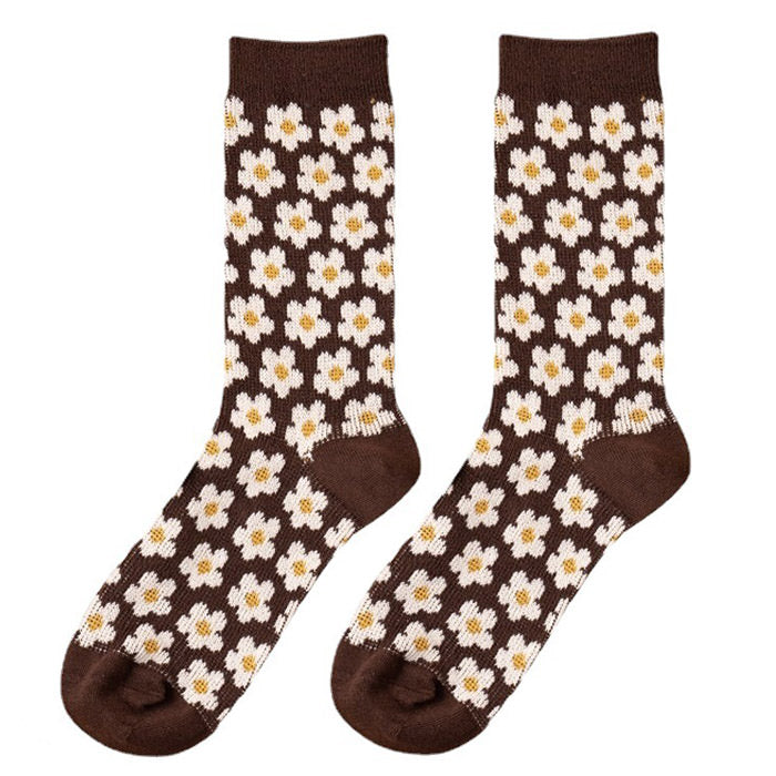 Cottagecore Aesthetic Floral Socks