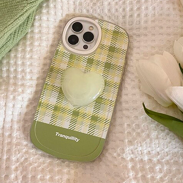 cottagecore gingham iphone case boogzel apparel