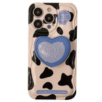 cow heart popsocket iphone case boogzel apparel