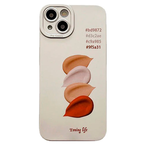 cream colors iphone case boogzel apparel