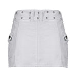Crime Time Y2K Mini Skirt boogzel apparel