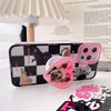 dog checkered iphone case boogzel apparel