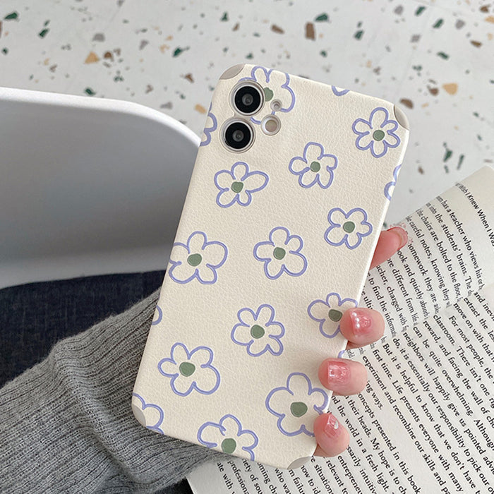 flowers print phone case boogzel apparel
