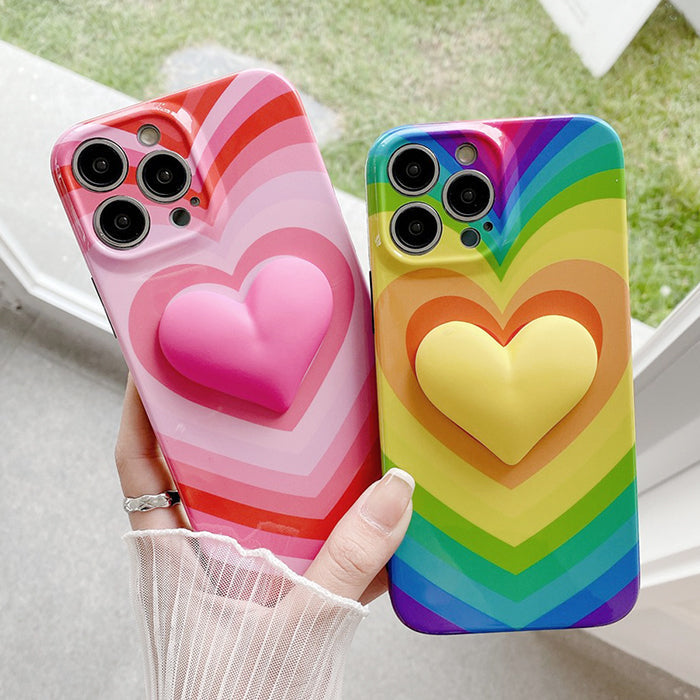 rainbow iphone case boogzel apparel