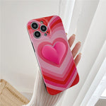 pink heart phone case boogzel apparel