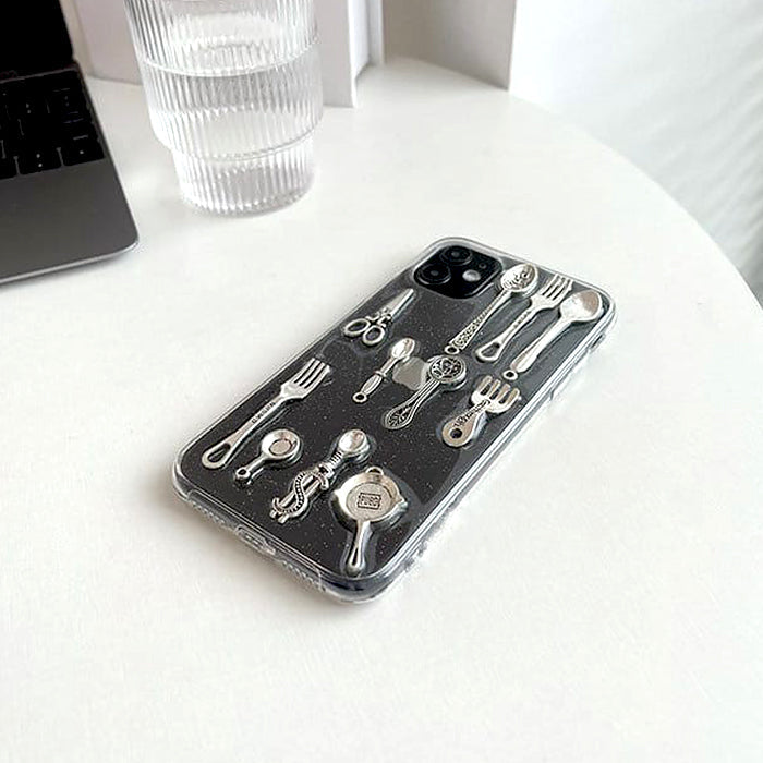cutlery iphone case boogzel apparel
