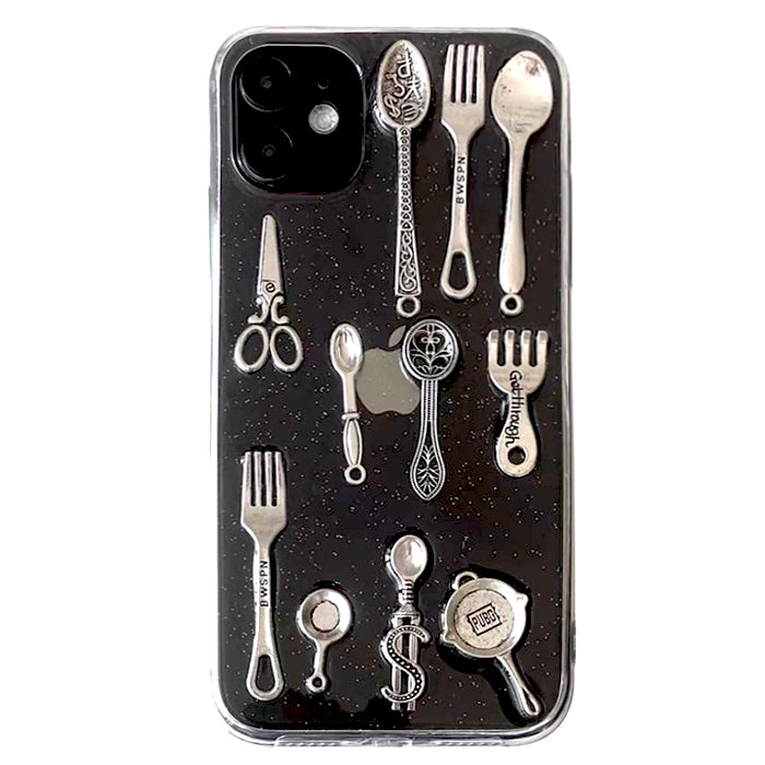 cutlery set iphone case boogzel apparel