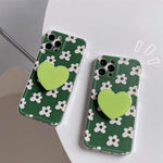 green daisy iphone case boogzel apparel